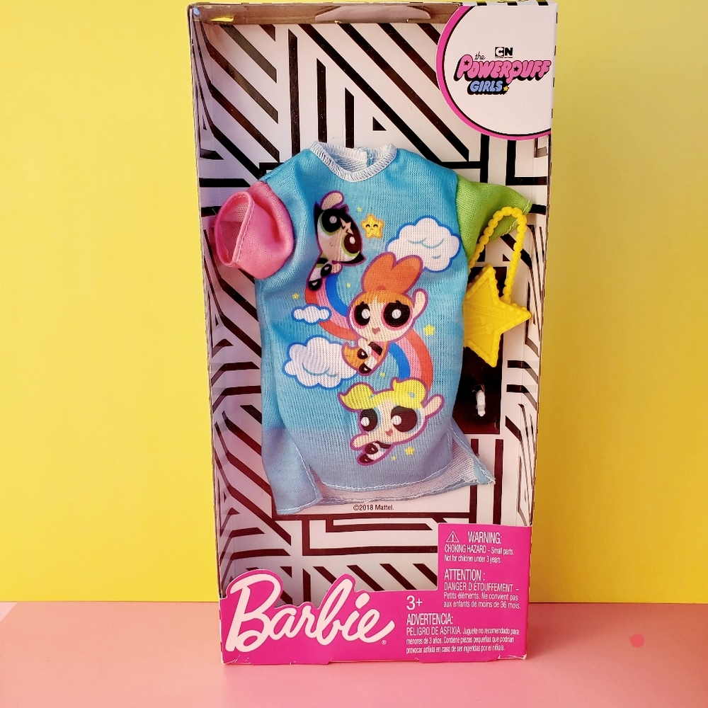 Barbie Powerpuff Girls Dess Outfit Set